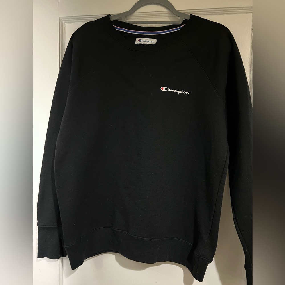Champion Womens Powerblend Fleece Crew Neck Sweatshirt